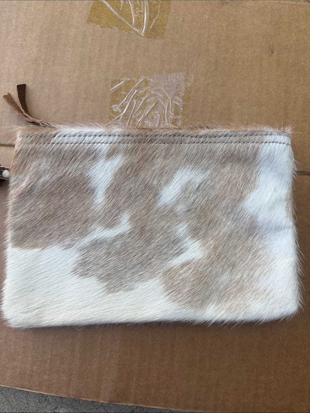 Myra Bag white and brown Harlon small bag